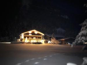 Hotel Garni Bergwelt v zime