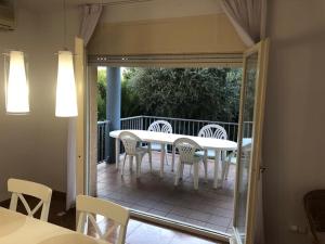 Balkón alebo terasa v ubytovaní Casa Veuràs Girona - Montilivi