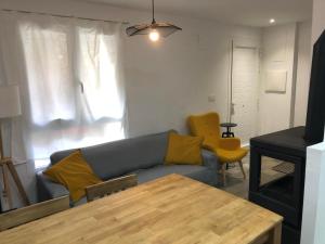 Posezení v ubytování Casita Pelopin