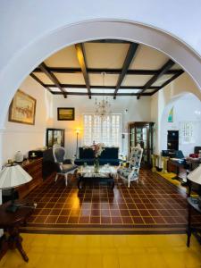 Posezení v ubytování Hotel Casa Colonial