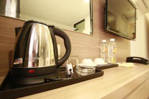 Kuchyň nebo kuchyňský kout v ubytování Hotel 99 SS2 Petaling Jaya