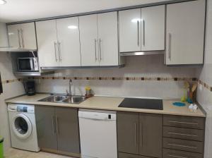 Η κουζίνα ή μικρή κουζίνα στο Casa Dinorural