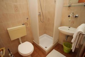 Koupelna v ubytování Triple Room Pasman 8223e + 11 fotografií