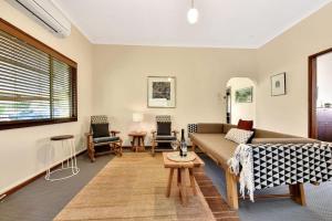 Кът за сядане в Summerfield Cottage Hunter Valley