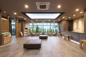 Lobbyn eller receptionsområdet på Hotel Route Inn Mitsuke -Nakanoshima Mitsuke Inter-