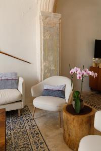 Posezení v ubytování Las Lupitas Hotel Boutique