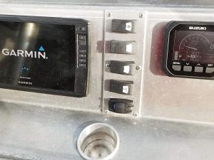 a close up of a machine with a control panel at 6 person holiday home in Sørbøvåg-By Traum in Sørbø