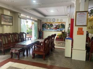 Posezení v ubytování Khách Sạn Thanh Hồng