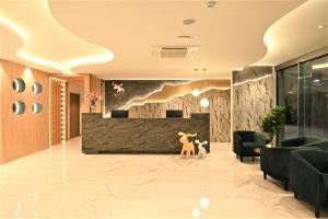 Area soggiorno di Moose Hotel Nimman
