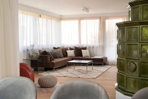 Predel za sedenje v nastanitvi Haus4Zimmer - Luxus mit Blick über den Bodensee - mit Garage