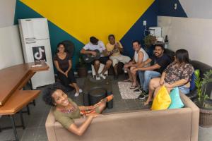 Hóspedes ficando em Hostel Diniz