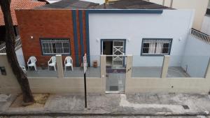 O edifício em que o hostel se localiza