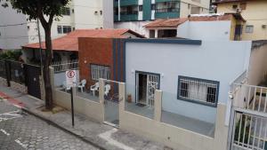 O edifício em que o hostel se localiza