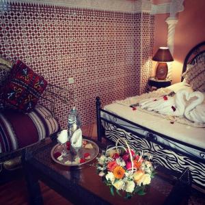 Riad Chennaoui客房内的一张或多张床位