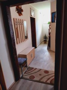 Postel nebo postele na pokoji v ubytování Lovas Vendégház