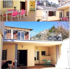 Un balcon sau o terasă la EDEN CAP : A delightful villa lodges 11 adults just one km away from Monte Carlo station