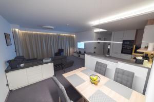 Kuchyň nebo kuchyňský kout v ubytování Apart-Hotel VIVI RESIDENCE & SPA