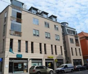 Bygningen som lejligheden ligger i