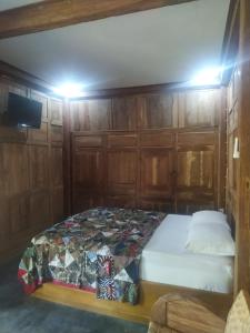 Letto o letti in una camera di omah kayu jagalan