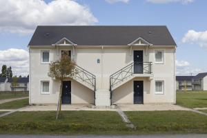 Budova, kde se aparthotel nachází
