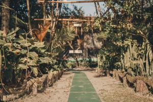 Zahrada ubytování A Ilha Verde Hotel Pousada na Praia