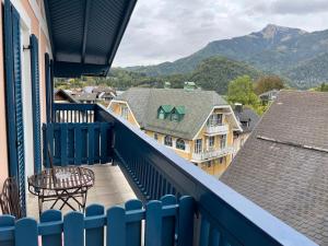 Widok na góry z tego hotelu