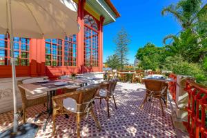 Pestana Palace Lisboa Hotel & National Monument - The Leading Hotels of the World的阳台或露台