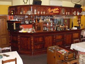 Lounge nebo bar v ubytování Pension Všeruby