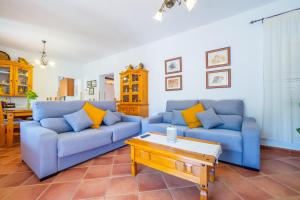 Posezení v ubytování Cubo's Finca Los Acebuches