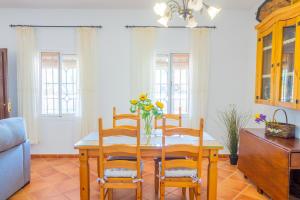 Posezení v ubytování Cubo's Finca Los Acebuches