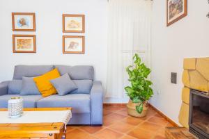 Posezení v ubytování Cubo's Finca Los Acebuches