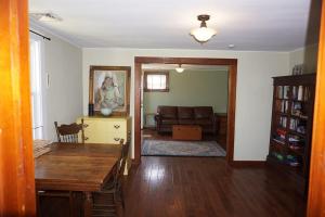 a living room with a couch and a table at 3778 East Lake Road in Dunkirk