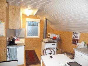Η κουζίνα ή μικρή κουζίνα στο Appartement Unterstädeli Engelburg SG