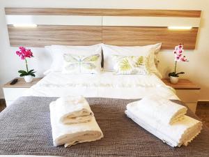 Rúm í herbergi á Panorama Córdoba Center, baño privado externo a la habitación