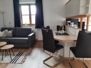 Posezení v ubytování Appartement Vierthaler + 37 fotografií
