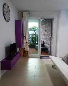 A seating area at Norace House