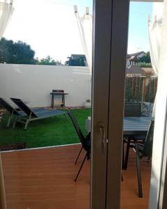 A patio or other outdoor area at Norace House