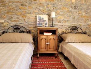 Posteľ alebo postele v izbe v ubytovaní Agriturismo Villa Carducci + 37 fotografií