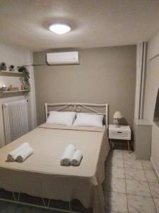 Giường trong phòng chung tại George house