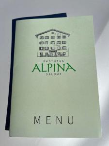 Hotel und Restaurant Alpina的證明、獎勵、獎狀或其他證書