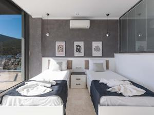 Postel nebo postele na pokoji v ubytování Villa maris