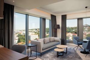 Istumisnurk majutusasutuses Radisson Blu Hotel, Cluj