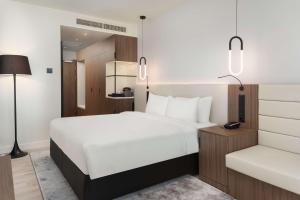 Voodi või voodid majutusasutuse Radisson Blu Hotel, Cluj toas