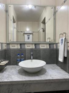 Koupelna v ubytování Hotel Real de La Barca