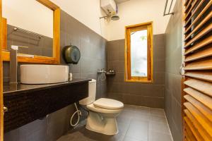 Koupelna v ubytování LANGCHIA HOME