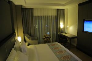 Postel nebo postele na pokoji v ubytování Check Inn Hotel Addis Ababa