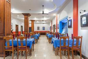 En restaurant eller et andet spisested på Sihariddh BnB Villa