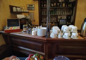 Tetera y cafetera en Hotel Svatý Tomáš