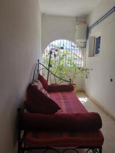Area tempat duduk di Le jardin d'habiba