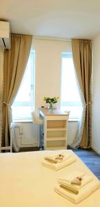Posteľ alebo postele v izbe v ubytovaní Casa di Matisse
